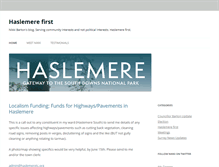 Tablet Screenshot of haslemerefirst.com